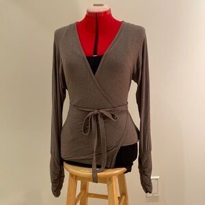 MOSCOW EUROPEAN BRAND, wrap-around top, Modal cotton, CARDIGAN